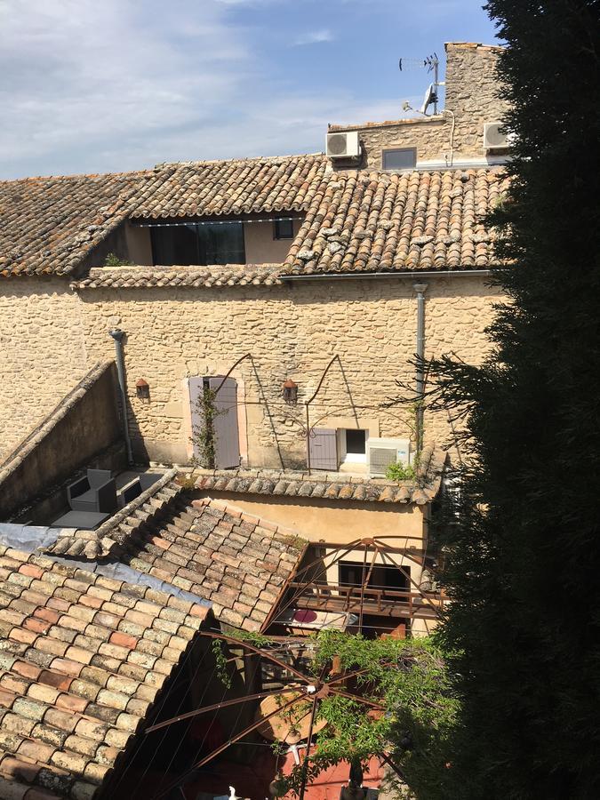 Hotel Le Vieux Bistrot Cabrières-dʼAvignon Zewnętrze zdjęcie